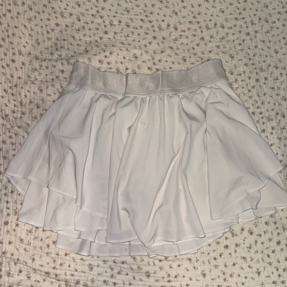 Lululemon Athletica White tennis Skort